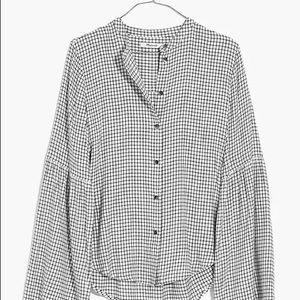 Bell-sleeve Button Down Shirt (Madewell)